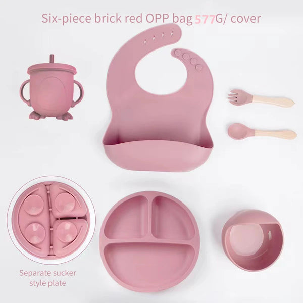 Bebe Luxe Silicone Dinner Set